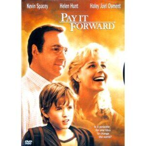 Pay It Forward 2000 DVD Drama Kevin Spacey Helen Hunt Uplifting Movie